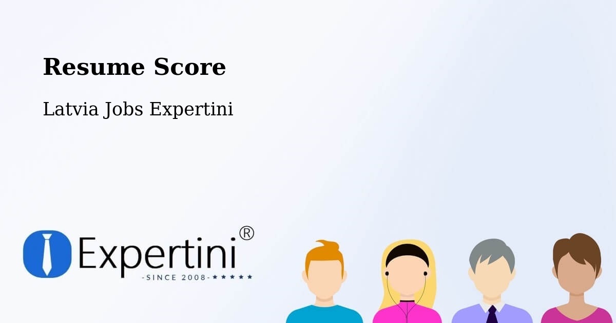 Resume Score & Job Description Match Tool – Ilūkste - Latvia Jobs Expertini